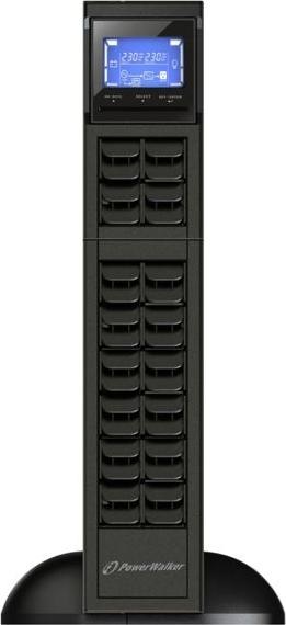 Actual product image Powerwalker VFI 3000 CRM LCD 3000VA / 2400W Online UPS Tower/Rack Dual Converter SNMP Slot (3000 VA, 2400 W, Online double converter UPS)