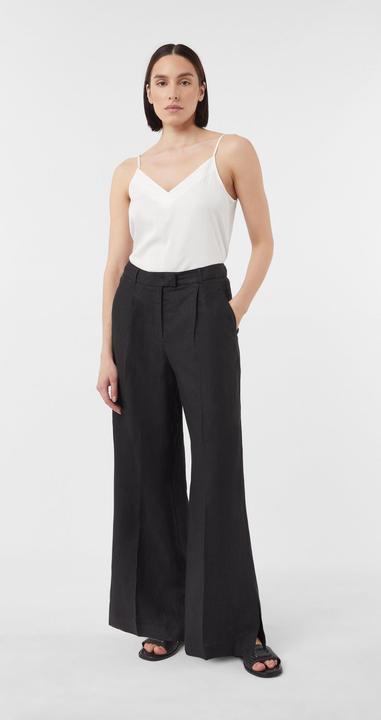 Produktbild Comma Hose Marlenehose aus Leinen mit Saum-Schlitzen (32)