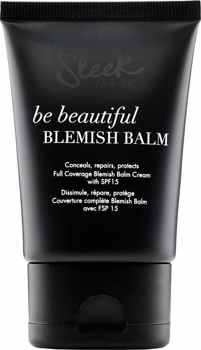 Sleek MakeUP Be Beautiful Full Cover Liquid Foundation Dark Spf 15, 50 Ml (Dark)