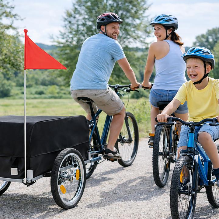 Actual product image Relaxdays Bicycle trailer - cargo