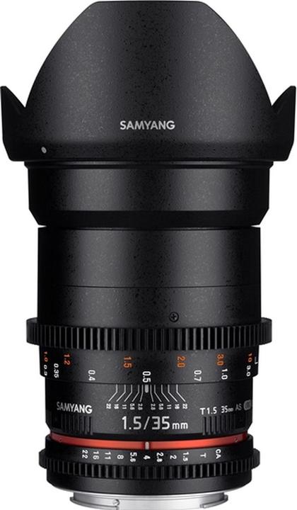 Produktbild Samyang 35mm T1.5 VDSLR II MFT (Micro Four Thirds, Vollformat, APS-C / DX)
