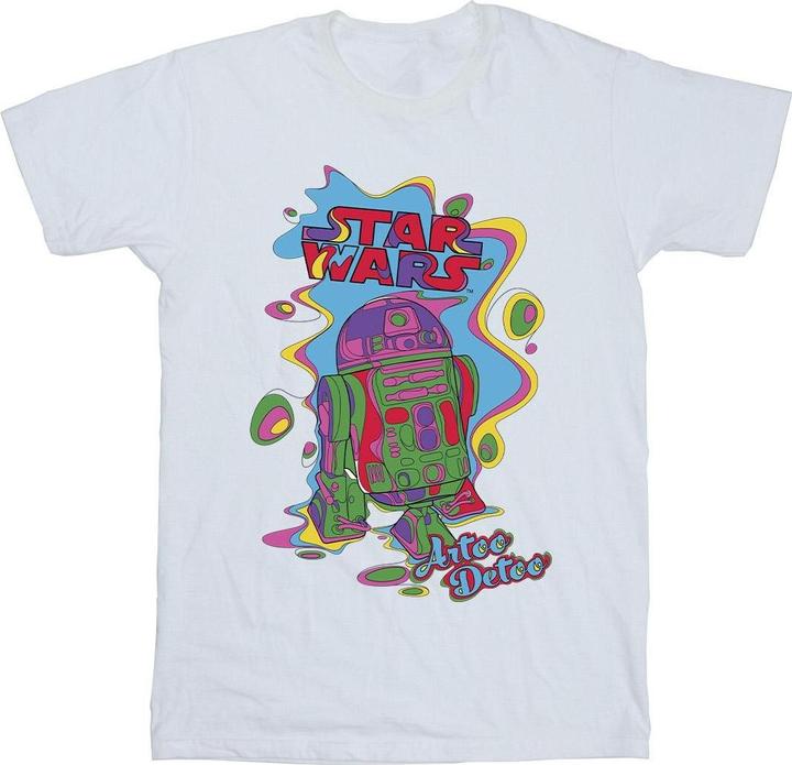 Image du produit Star Wars - T-shirt R2D2 POP ART - Homme (XL)