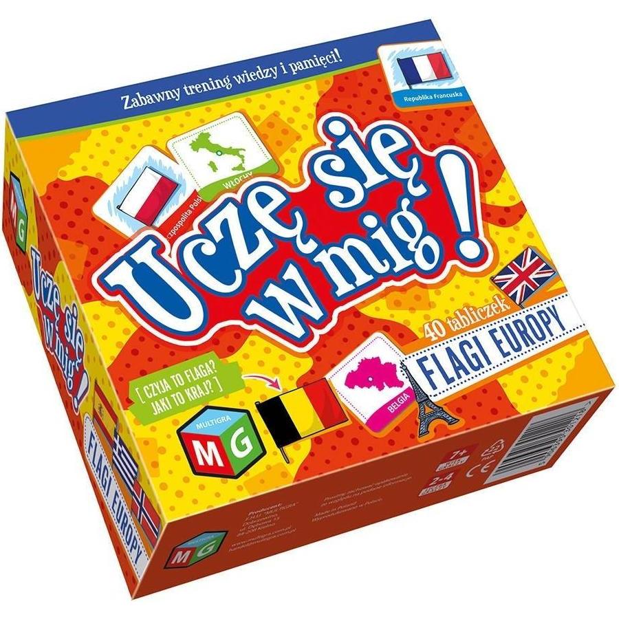 Multigra Flaggen Europas - ich lerne in kürzester Zeit (Deutsch, 2 - 4 Spieler) (387722)