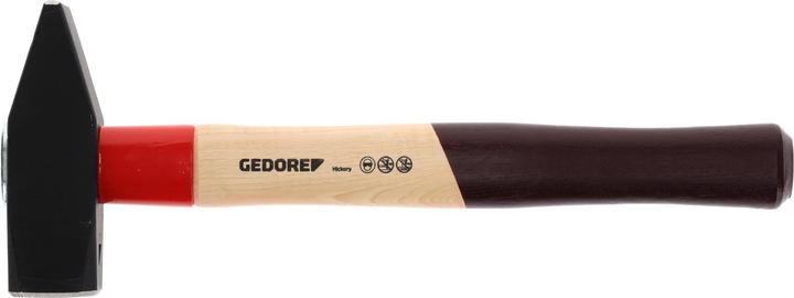 Immagine prodotto Gedore 600 H-1500 Martello da carpentiere ROTBAND-PLUS con manico in hickory, 1500 g (1908 g)