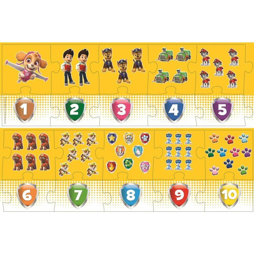 Thumbnail - Trefl Puzzle mit 20 pädagogischen Paw Patrol-Nummern (20 Teile)