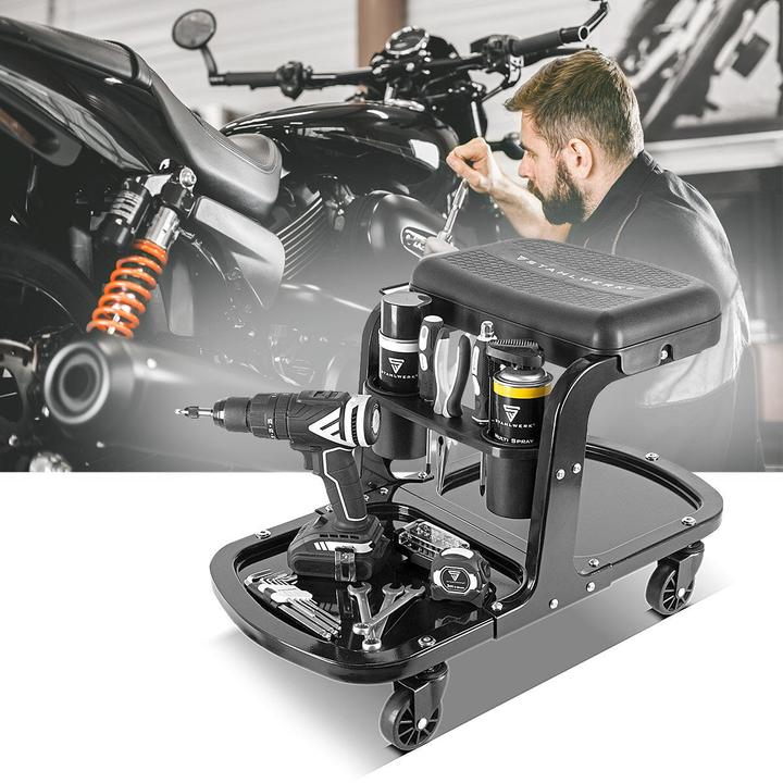 Produktbild Stahlwerk Werkstatthocker WRS-135 ST bis 135 kg belastbar (1 x)