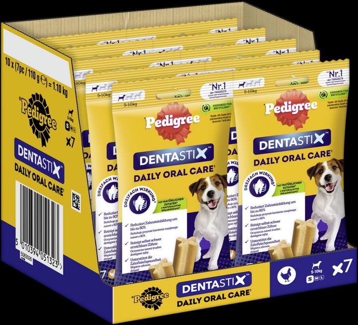 Actual product image Pedigree DENTASTIX™ Daily Oral Care kleine Hunde (Adult, 10 pcs., 1100 g)