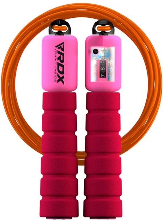 Actual product image Rdx Adjustable skipping rope with counter (310 cm)
