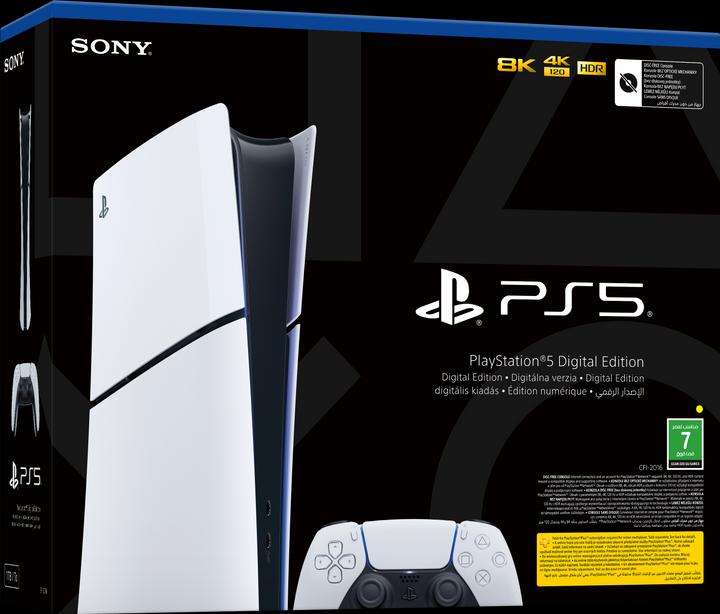 Produktbild Sony PlayStation 5 Digital Edition Slim (Nordic)