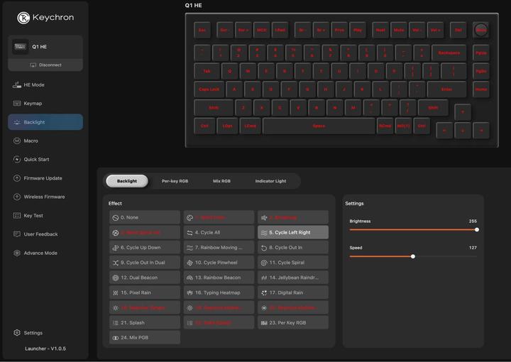 Produktbild Keychron Q1 HE Copper Edition (US, Kabelgebunden, Kabellos)