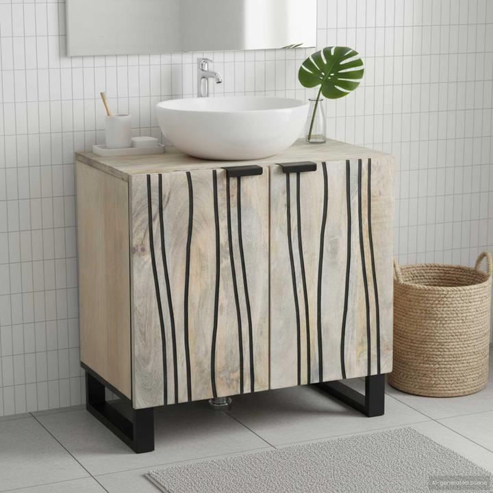 Produktbild vidaXL Badezimmer-Waschtisch