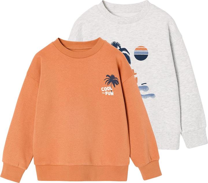 Produktbild Vertbaudet 2er-Pack Sweatshirts Cool & Fun Jungen (152)