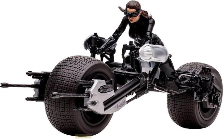 Immagine prodotto McFarlane Veicolo Multiverso DC Batpod con Catwoman (The Dark Knight Rises)