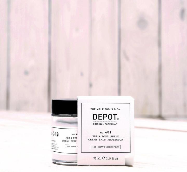 Actual product image Depot No. 401 Pre&Post Shave Cream Skin Protector 75ml (Aftershave gel, 75 ml)