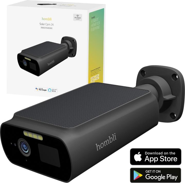 Actual product image Hombli Solar Cam (2560 x 1440 Pixels)