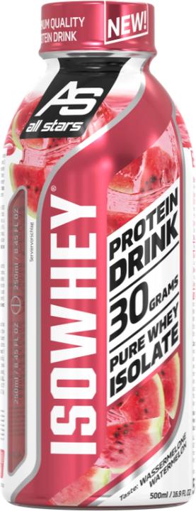 Produktbild All Stars ISOWHEY® PURE (16 Flaschen à 500ml) (Wassermelone, 1 x)