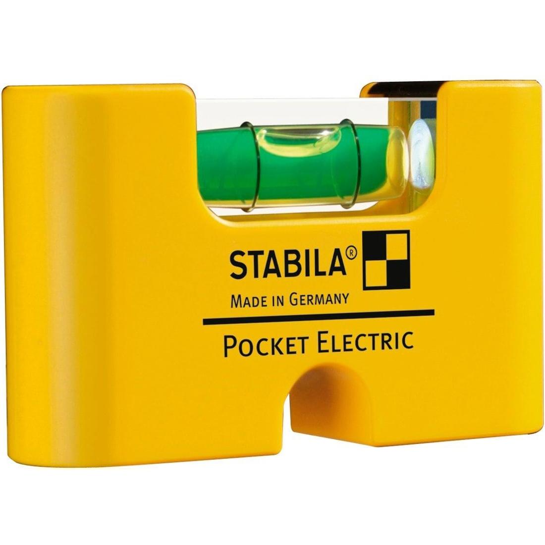 Stabila, Wasserwaage, Wasserwaage Pocket Electric (7 cm)