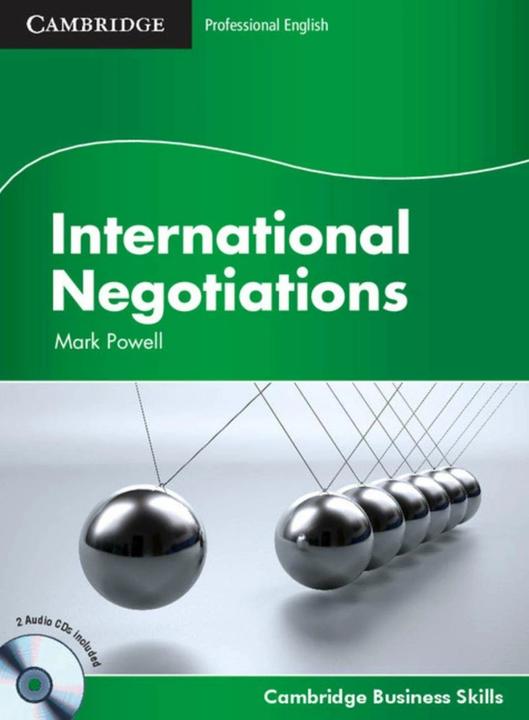 Produktbild International Negotiations, Student's Book w. 2 Audio-CDs (Englisch, Mark Powell)