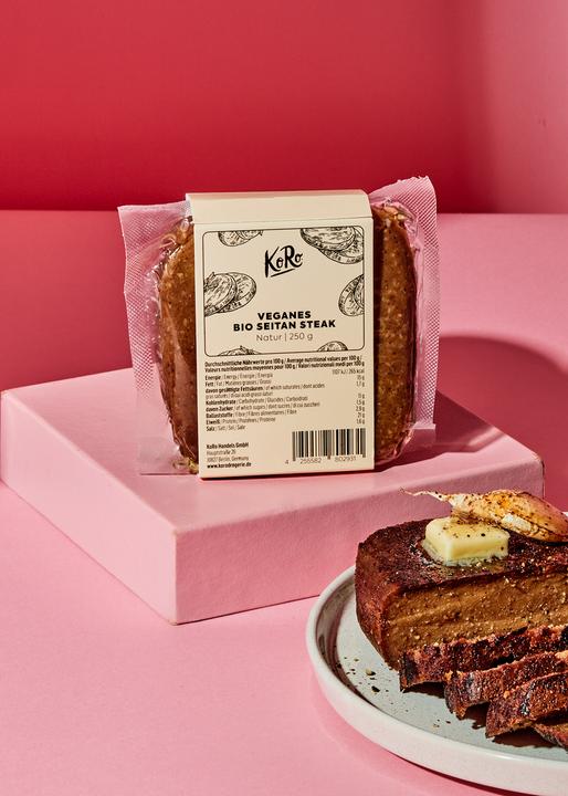 Produktbild KoRo Fleischalternative auf Basis von Weizengluten (250 g)