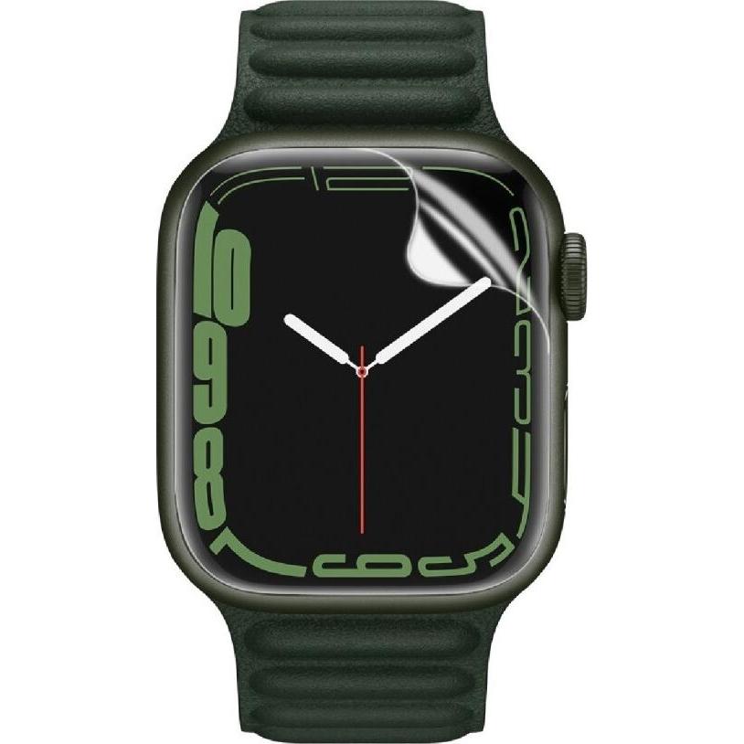 Protectorking 2x Hydrogel-Glass Full Cover HD Klar, Smartwatch Zubehör
