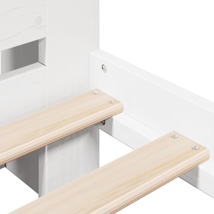 Image du produit vidaXL Bett mit Regal (150 x 200 cm)