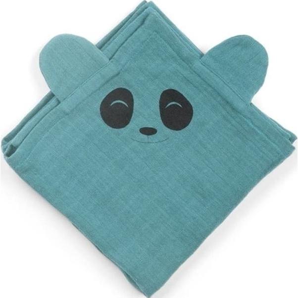 Nuuroo, Panni per neonati, - 2 pieluszki PANDA Lead 70 x 70 cm (70 cm, 70 cm)