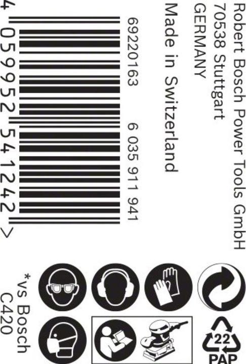 Produktbild Bosch Professional Zubehör EXPERT M480 Schleifnetzrolle, 115 mm, 5 m, G 100 (100)