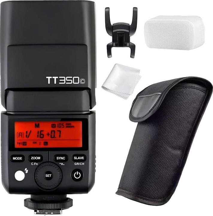 Godox TT350C (Plug-on flash, Canon)