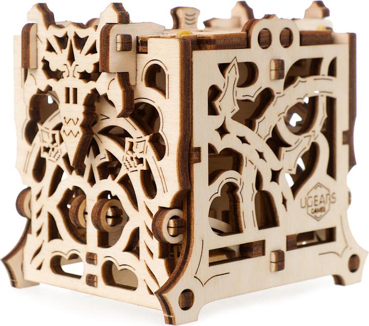 Ugears Würfelbehälter 3D-Holzpuzzle