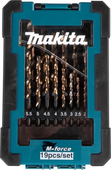 Immagine prodotto Makita Set di punte da trapano M-Force 19pcs (1,0 - 10,0 mm)