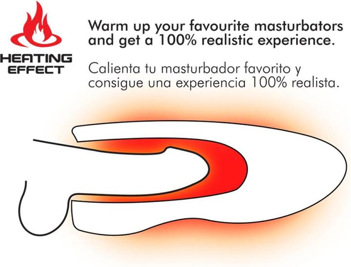 Actual product image Jamyjob Spin-X Heating And Rotation Masturbator