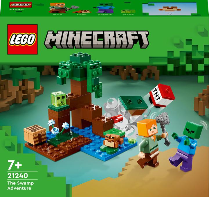 Image du produit LEGO L'aventure des marais (21240, LEGO Minecraft)