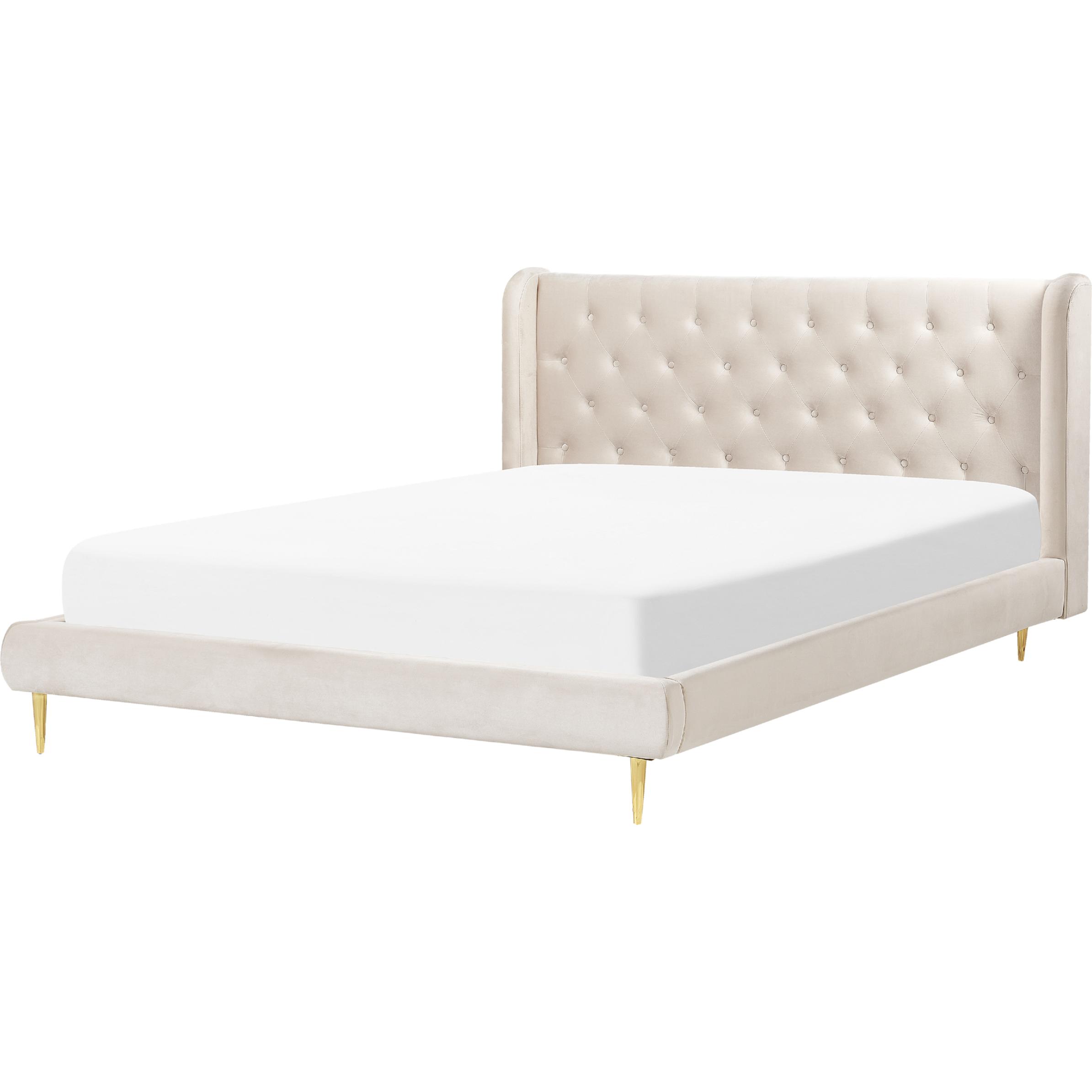 Beliani, Bett, Forbach (160 x 200 cm)