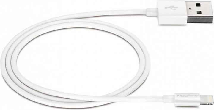 Actual product image deleyCON Lightning-USB cable (0.50 m, USB 2.0)