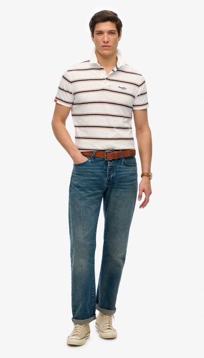 Immagine prodotto Superdry Leichtes Jersey-Polohemd mit Streifen (XL)