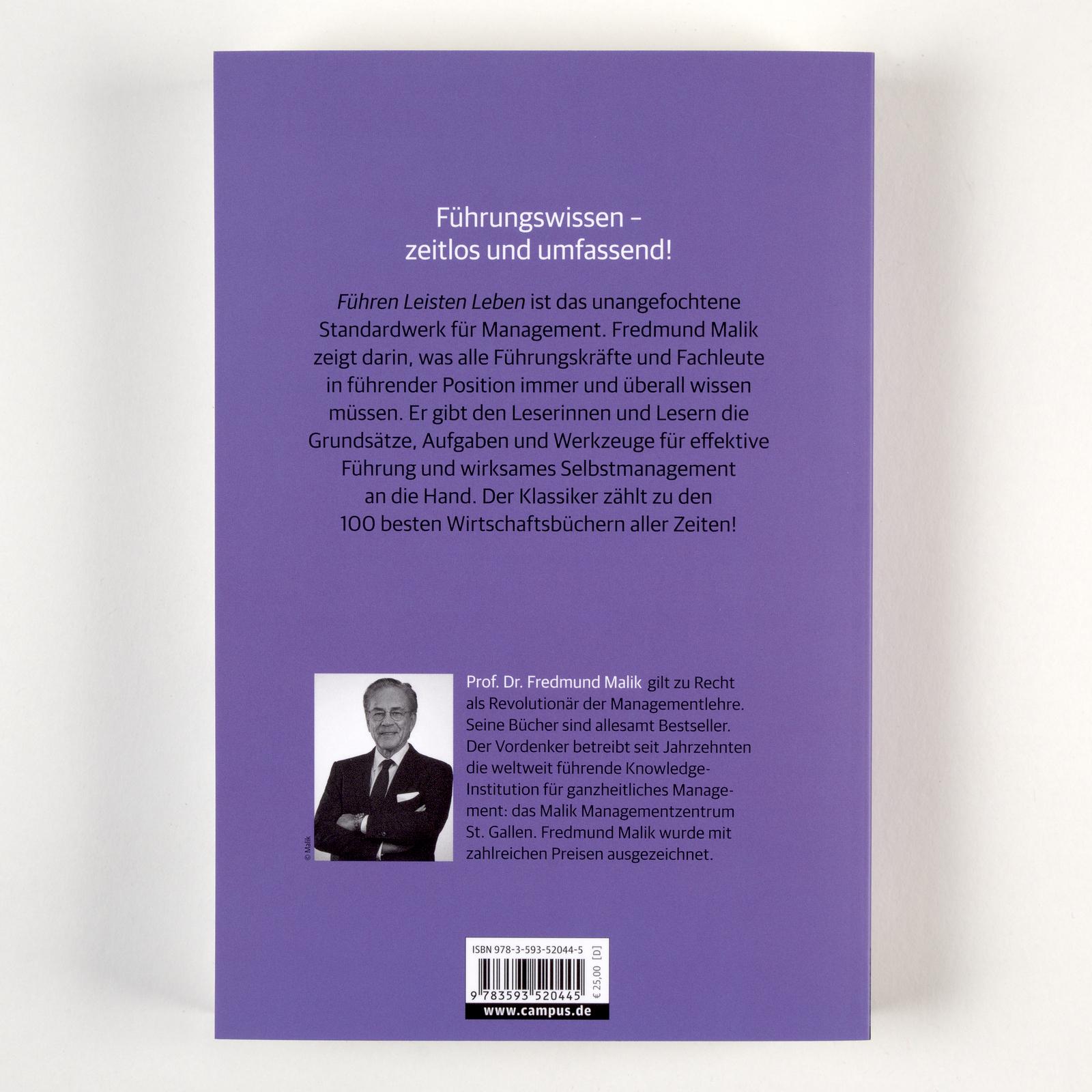 Thumbnail - Führen Leisten Leben, Fachbücher von Fredmund Malik