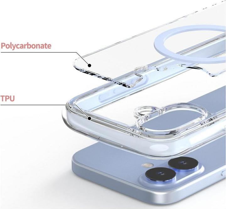 Immagine prodotto Araree Duple M Air MagSafe Case for iPhone 17 Blue (Apple iPhone 17)