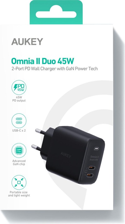 Immagine prodotto Aukey Omnia II Dual (45 W)