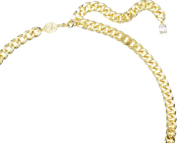Immagine prodotto Swarovski Collana Millenia con taglio ottagonale in oro verde (Metallo Swarovski, 42 - 47 cm)