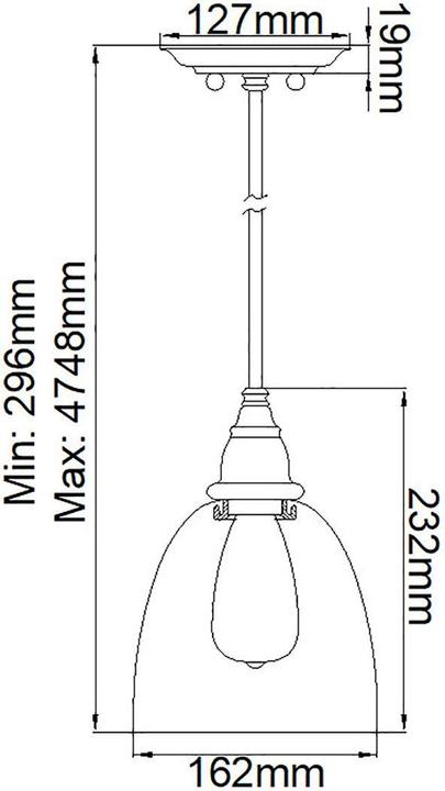 Immagine prodotto Elstead Lighting Lampada a sospensione Matrimonio E27 35cm driftwood, zinco scuro e stagionato (E27)
