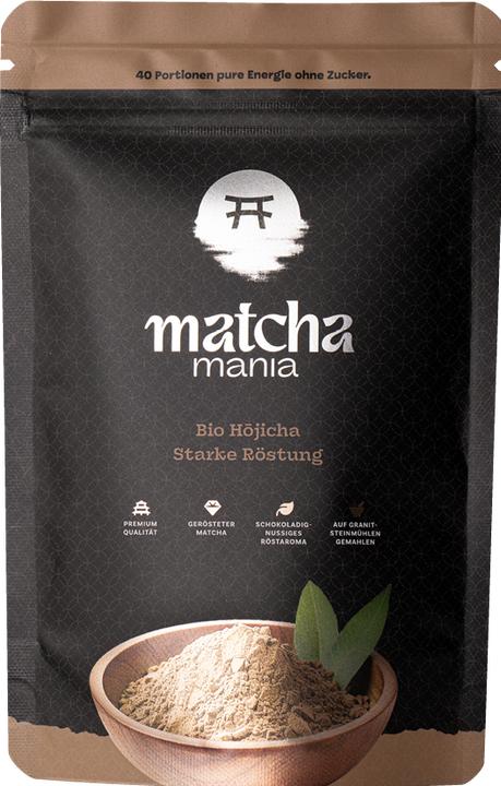 Produktbild Matcha Mania Bio Hōjicha gerösteter Matcha (80 g)