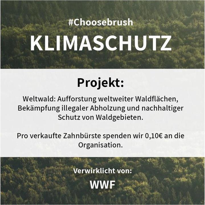 Actual product image Niyok Manual toothbrush climate protection 1 piece (Soft, 1 x)