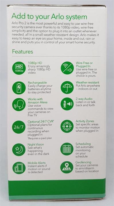 Actual product image Arlo Pro 2 (1920 x 1080 Pixels)