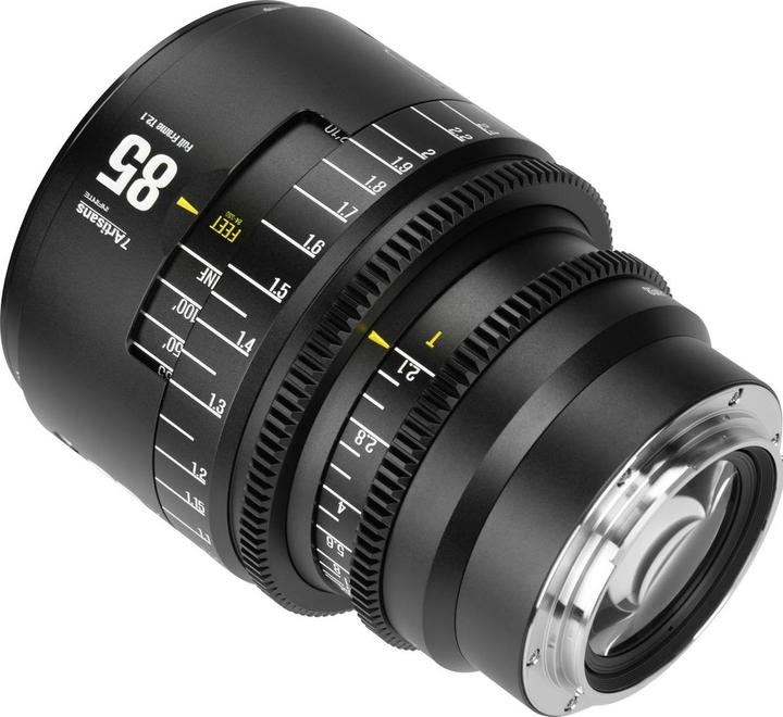 Produktbild 7artisans 85T21W-EF INF 85mm T2.1 INFINTE EF Mount (White) (Canon EF, Vollformat)