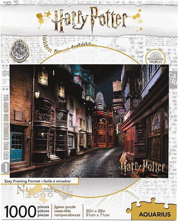 Productafbeelding Aquarius Harry Potter puzzel Chemin de Traverse (1000 stukjes) (1000 onderdelen)
