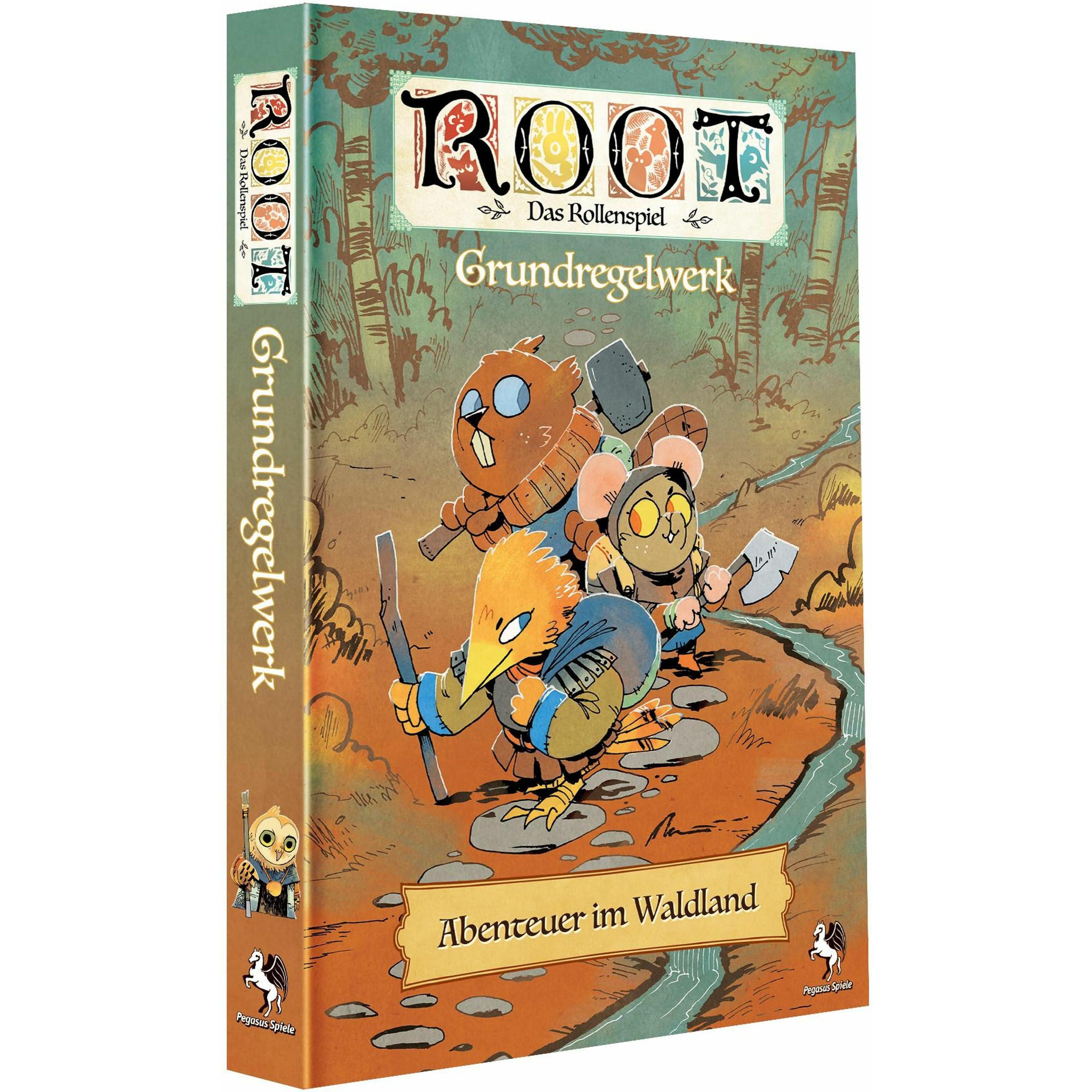 Pegasus Root - Das Rollenspiel: Grundregelwerk (Deutsch) (48300G)