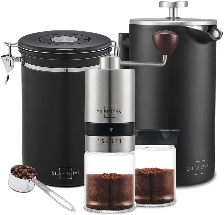 Image du produit Silberthal Kaffeemühle & Thermo French Press Set