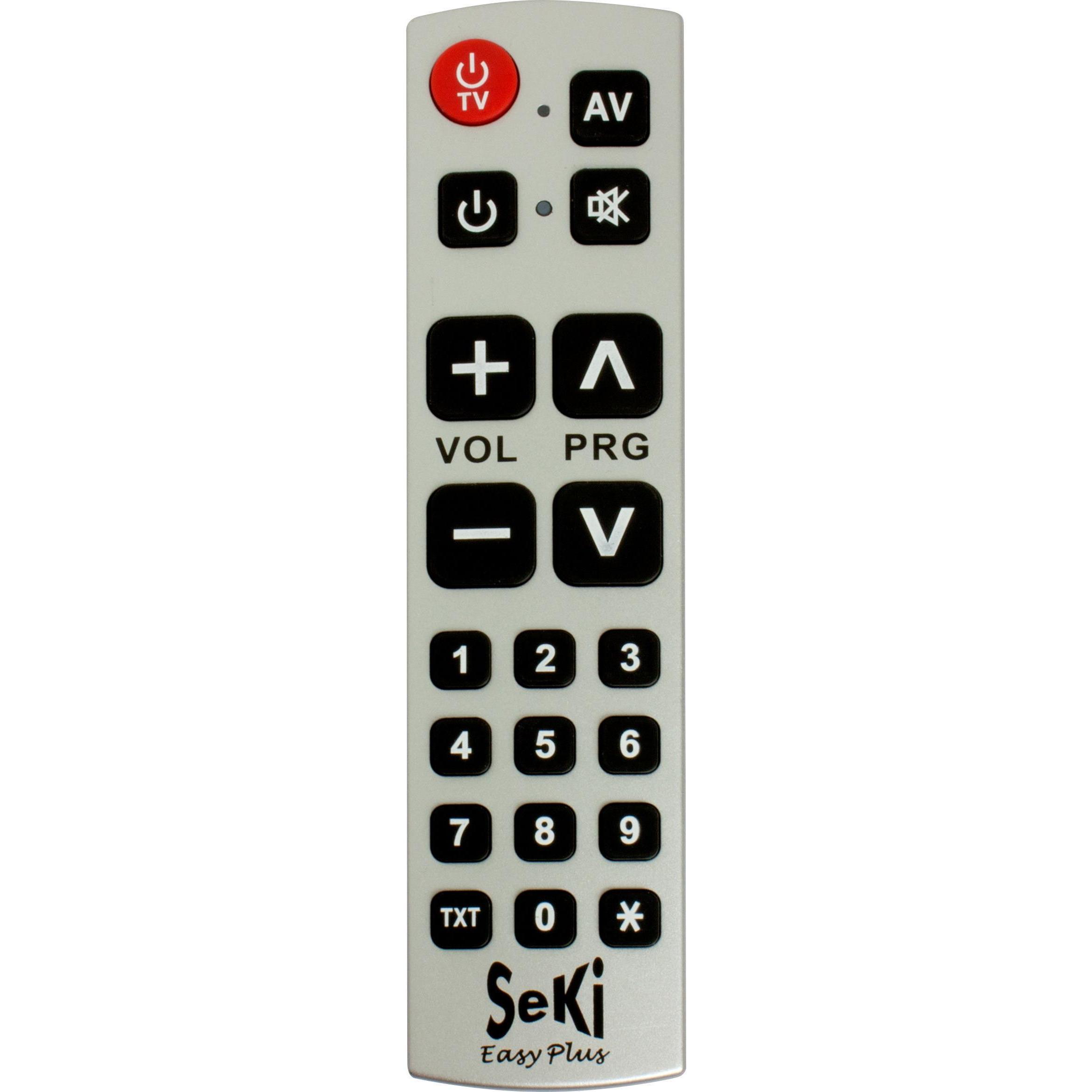 Thumbnail - Seki Easy Plus (Universal Fernbedienung, Infrarot), Fernbedienung, Silber