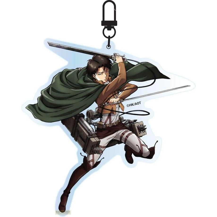 POPbuddies, Portachiavi, Attack on Titan Acryl Schlüsselanhänger Levi