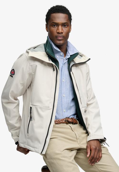 Actual product image Superdry Hooded Softshell Trekker Jacket (S)